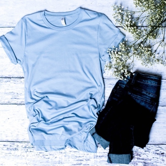 Super Soft Ringspun Cotton Tee Different Colors - Picture 1 of 3